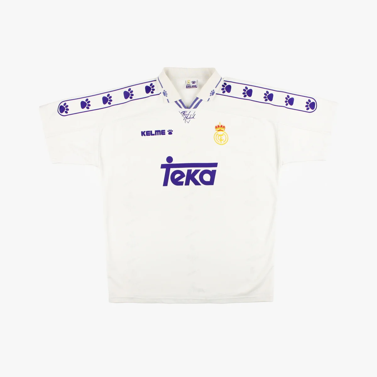 Real Madrid 94/96 • Camiseta Local • L - Imagen 2