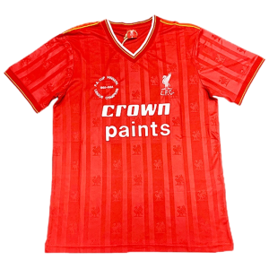 Camiseta Liverpool Primera Equipación 1985-86 FA Cup
