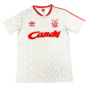 Camiseta Liverpool Segunda Equipación 1989-91