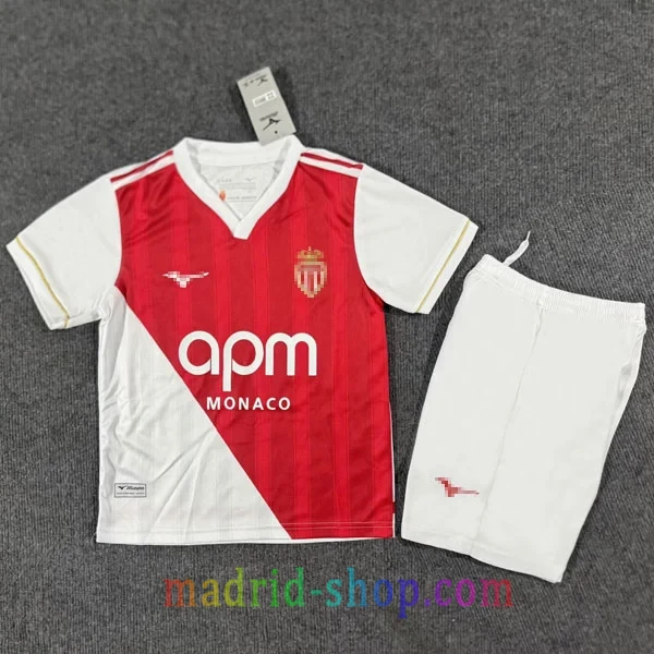 Camiseta AS Monaco Primera Equipación 2025-26 Niño - Imagen 3
