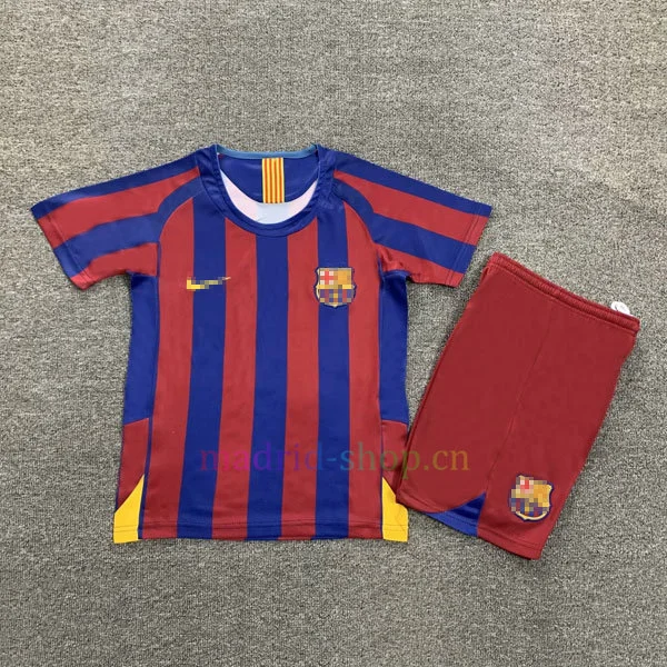 Camiseta Barcelona Primera Equipación 2005-06 Niño - Imagen 2
