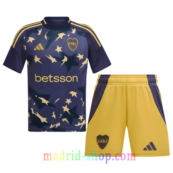 Camiseta Boca Juniors Tercera Equipación 2025-26 Niño
