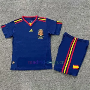 Camiseta España Segunda Equipación 2010 Niño