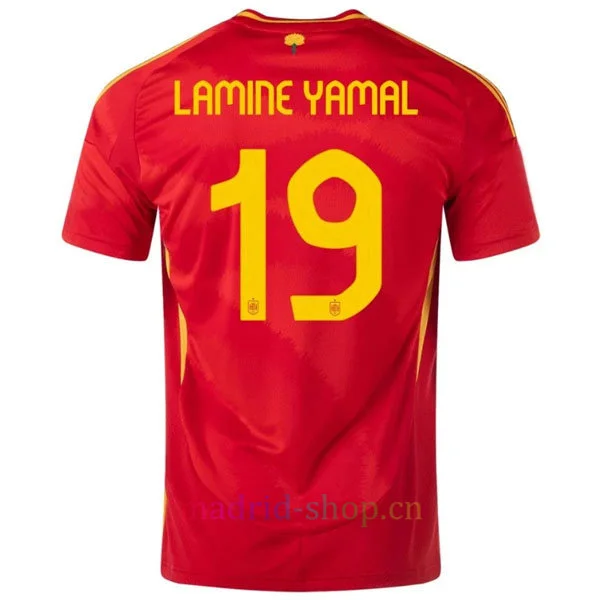 Camiseta Lamine Yamal España Primera Equipación 2024