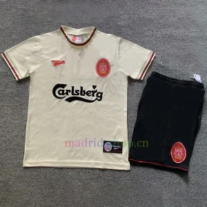 Camiseta Liverpool Segunda Equipación 1996-97 Niño