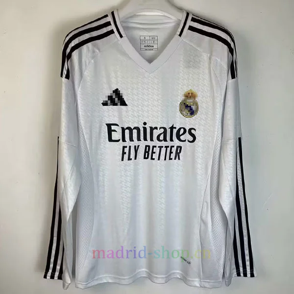 Camiseta Mbappé Real Madrid Primera Equipación 2024-25 Manga Larga - Imagen 3