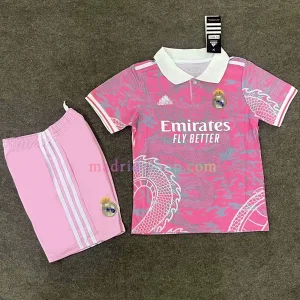 Camiseta de Dragón Rosa Real Madrid 2025-26 Niño