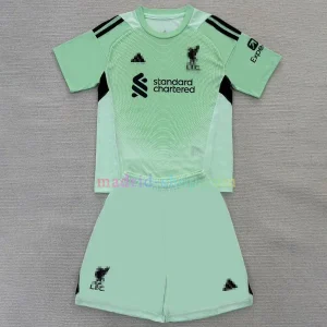 Camiseta de Portero Liverpool 2025-26 Niño – Verde