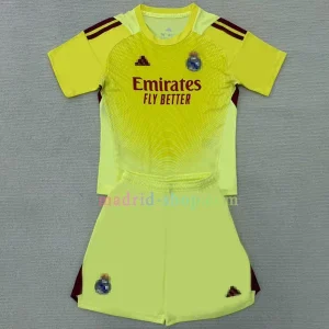 Camiseta de Portero Real Madrid 2025-26 Niño Amarillo