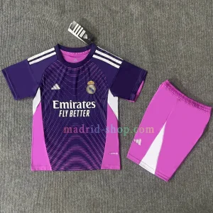 Camiseta de Portero Real Madrid 2025-26 Niño Púrpura