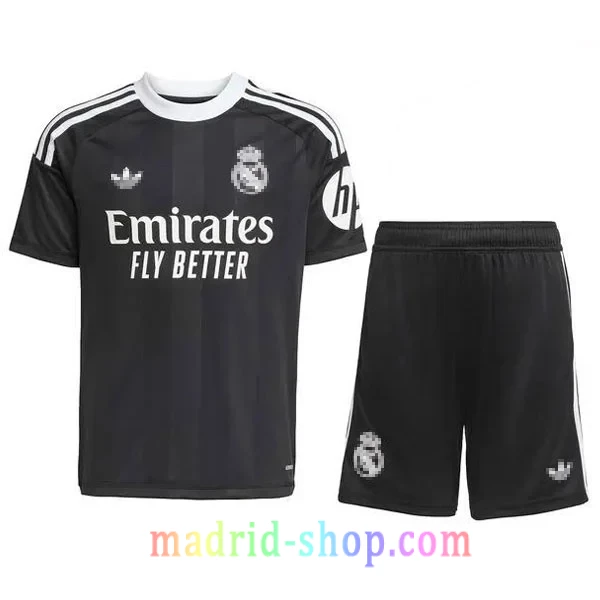Camiseta de Portero Real Madrid 2025-26 Niño Negro