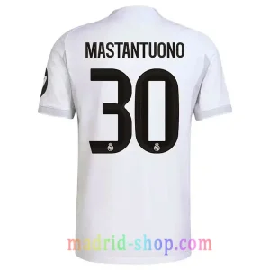 Franco Mastantuono Camiseta Real Madrid Primera Equipación 2025-26 Versión Jugador