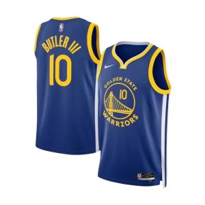Camiseta Golden State Warriors Nike – Jimmy Butler III #10 Azul NBA