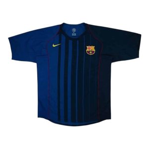 Camiseta Barcelona Nike Visita 04/05 Retro