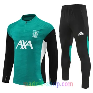 Sudadera de Entrenamiento Liverpool 2025-26 Niño Verde Versión Jugador