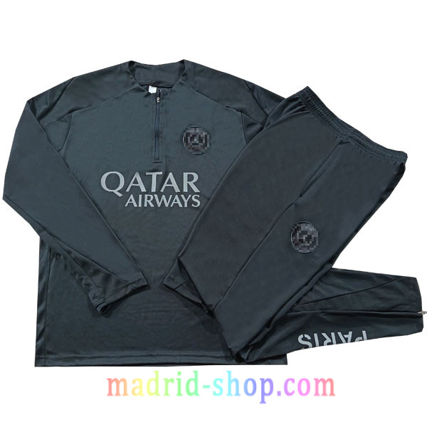 Sudadera de Entrenamiento PSG 2025-26 Niño Gris Oscuro