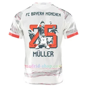 Thomas Müller Camiseta Bayern Munich Segunda Equipación 2025-26 Versión Jugador