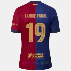Camiseta Lamine Yamal Barcelona Primera Equipación 2024-25 Versión Jugador – UCL