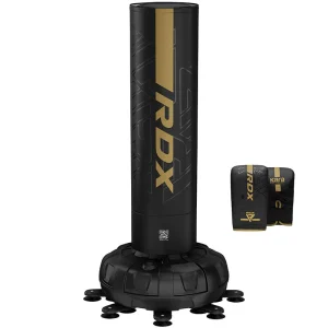 Saco de Boxeo de pie RDX 182 CM con base Dorado