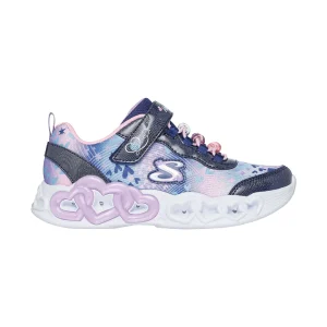 ZAPATILLAS URBANAS SKECHERS INFINITE HEART LIGHTS INFANTIL | 303261L-NVMT