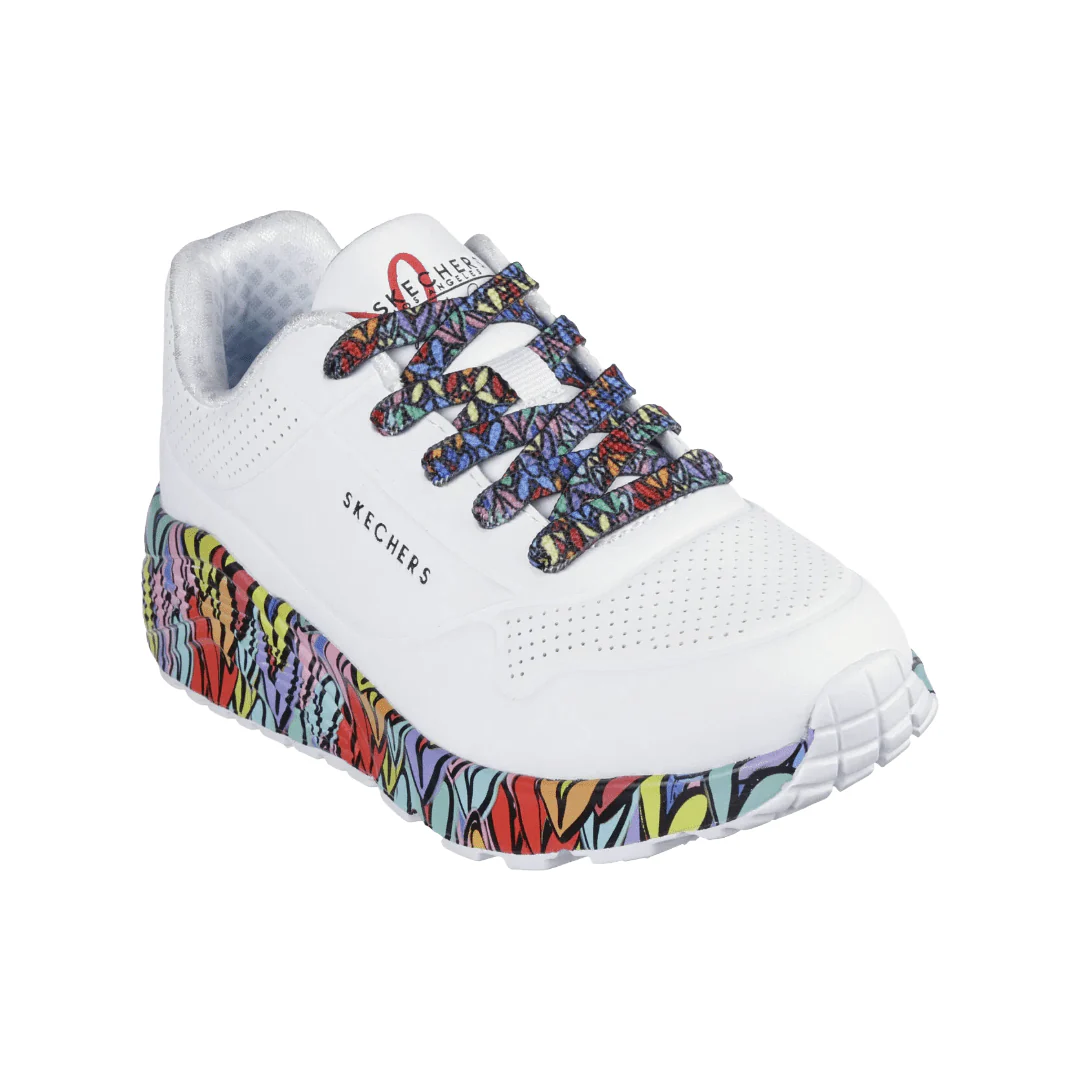 ZAPATILLAS URBANAS SKECHERS UNO LITE SUBTLE LOVE INFANTIL | 314088L-WMLT - Imagen 3