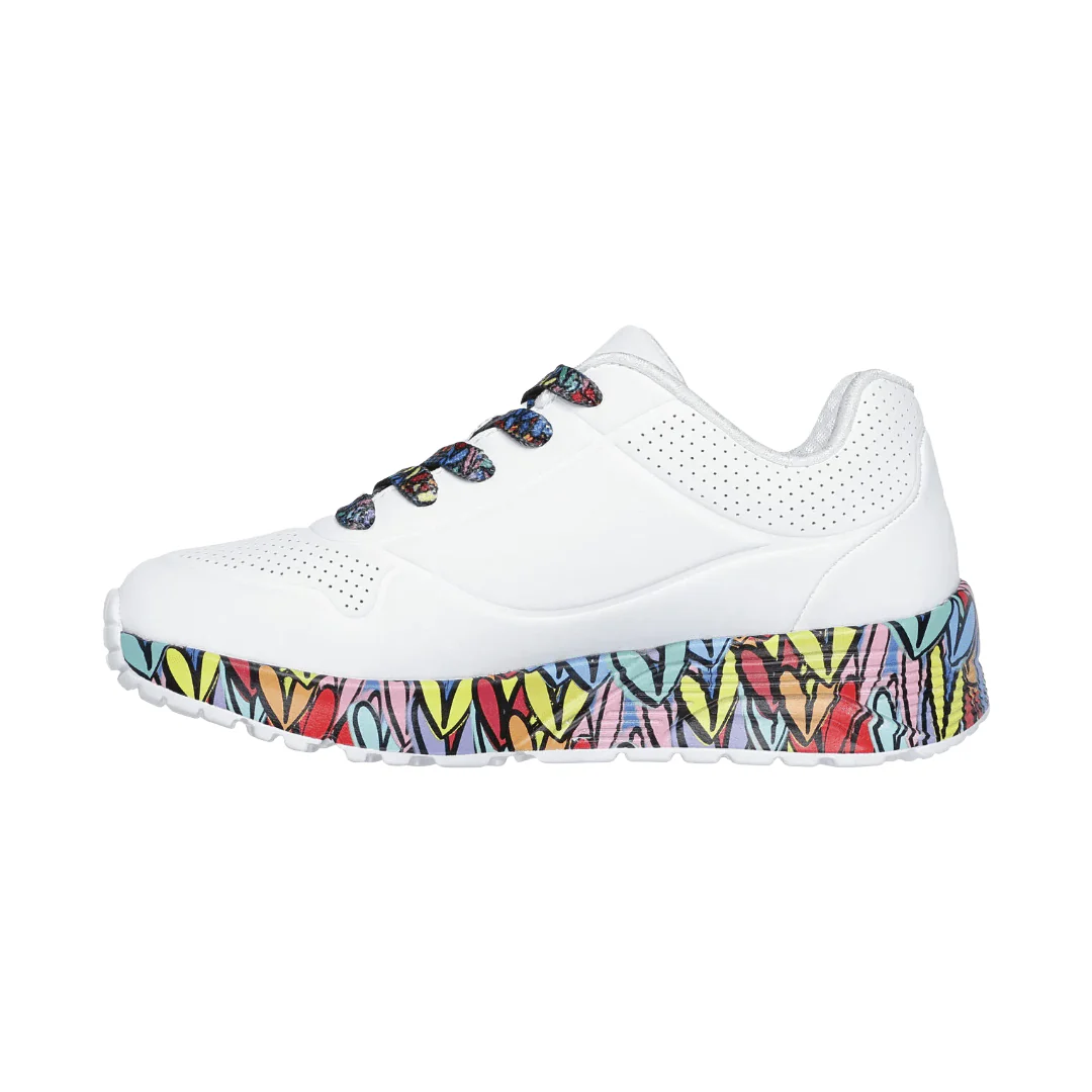 ZAPATILLAS URBANAS SKECHERS UNO LITE SUBTLE LOVE INFANTIL | 314088L-WMLT - Imagen 5